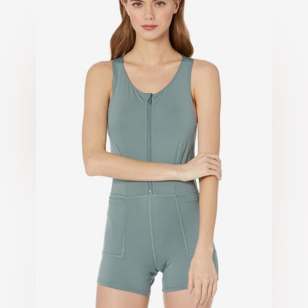 NWT Free People Movement Show Me Something Shortsie Romper